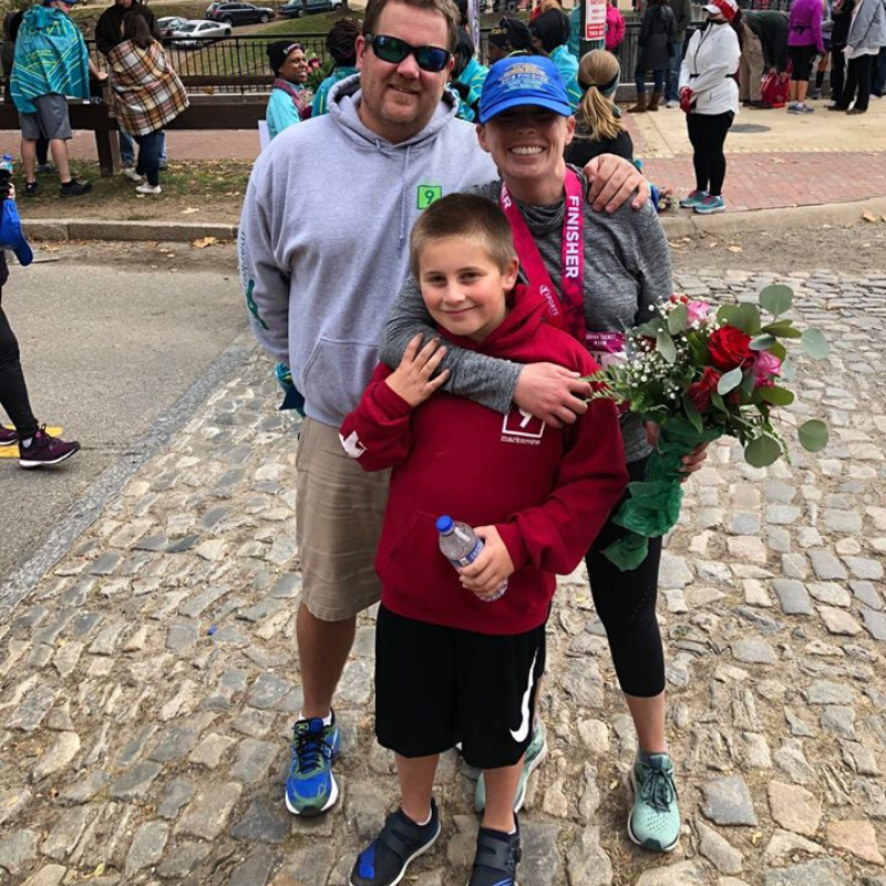 Stephanie Heinatz Richmond Marathon 2019 3