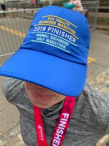 Stephanie Heinatz Richmond Marathon Finisher 2019