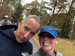 Stephanie Heinatz and Joe Shabbott Richmond Virginia Marathon